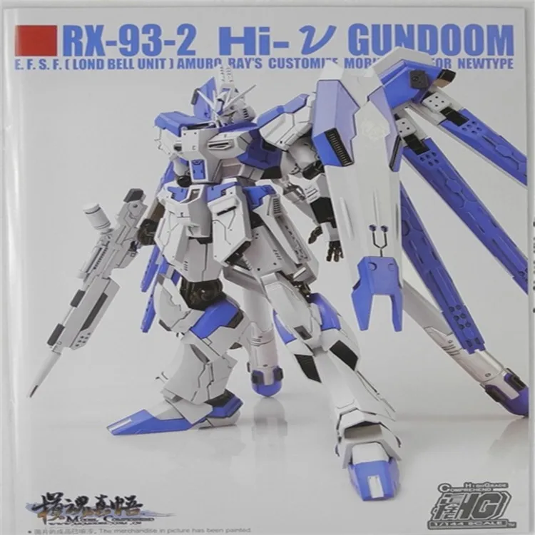 MC Манати Gundam игрушки, 1/144hg rx-93-2 HI-V Весы модель монтажный комплект