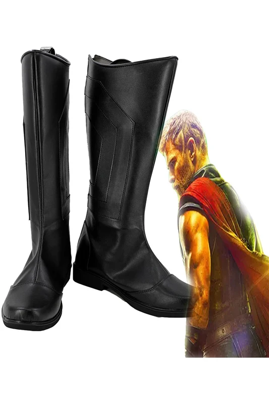 Loki Thor 3 Косплей Костюм Ragnarok косплей сапоги обувь для взрослых мужчин женщин