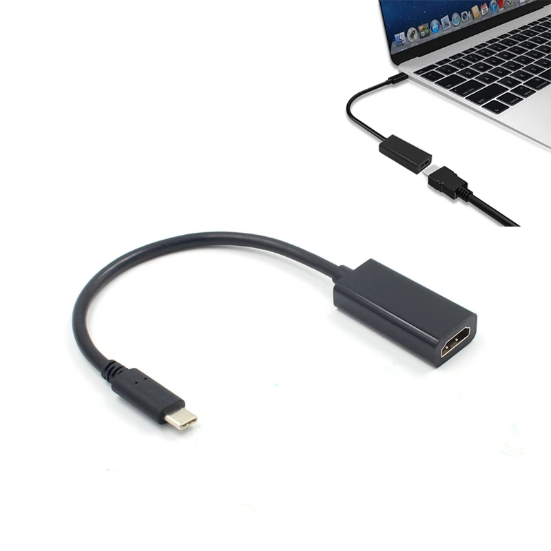 ABGN горячий тип C к HDMI HD кабель USB 3 1 компьютерному телефону подключение HDTV проекция