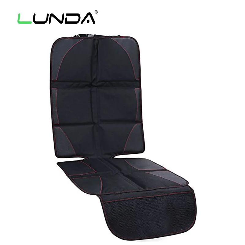 Кожаная универсальная защита для автомобильных сидений LUNDA черная сидений|car seat