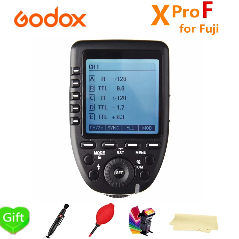 Godox XPro-F 2 4G беспроводной TTL высокоскоростной синхронизатор 1/8000s Flash Transmitter X system Trigger