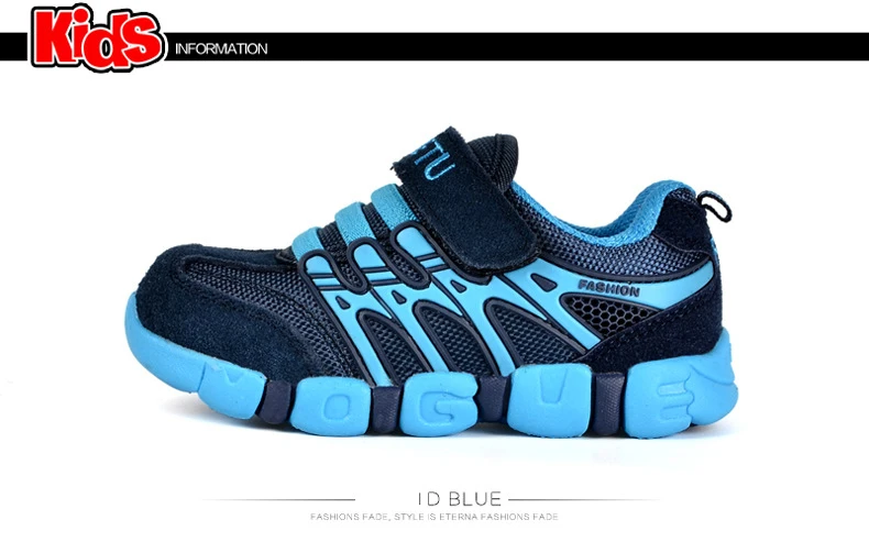 Children's shoes genuine leather sports shoes new autumn Fashion Non-slip sneakers size 21 to size37