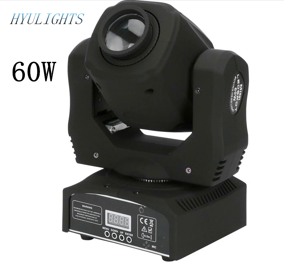 Светодиодный прожектор 60 Вт + flightcase 4 шт.|led dj spot light|moving head lightdj light |