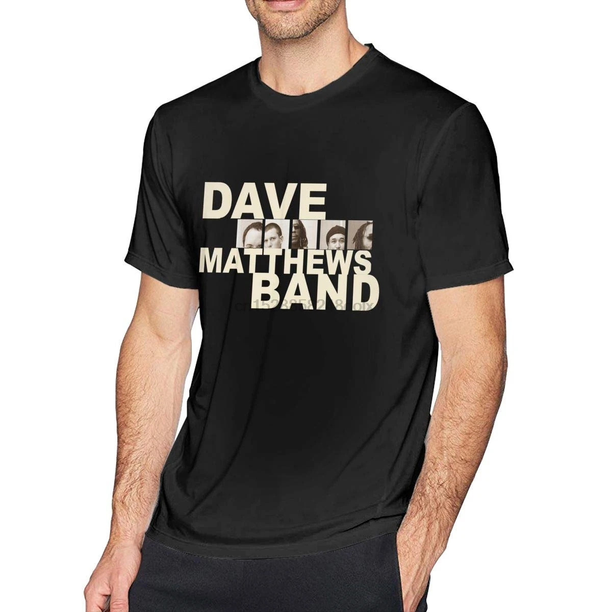 DeniseJPeterson Мужская рубашка с группой Dave Matthews Мягкая футболка коротким рукавом