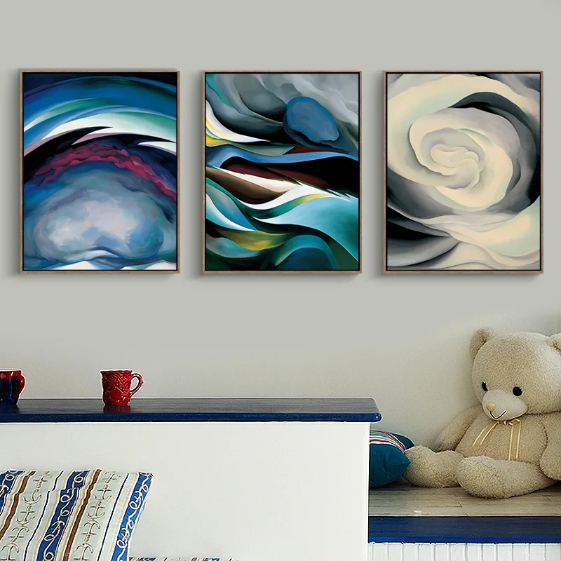 Oil Painting Art Poster Abstract Decorative Home Decoration Canvas Wall Picture Without Frame | Дом и сад