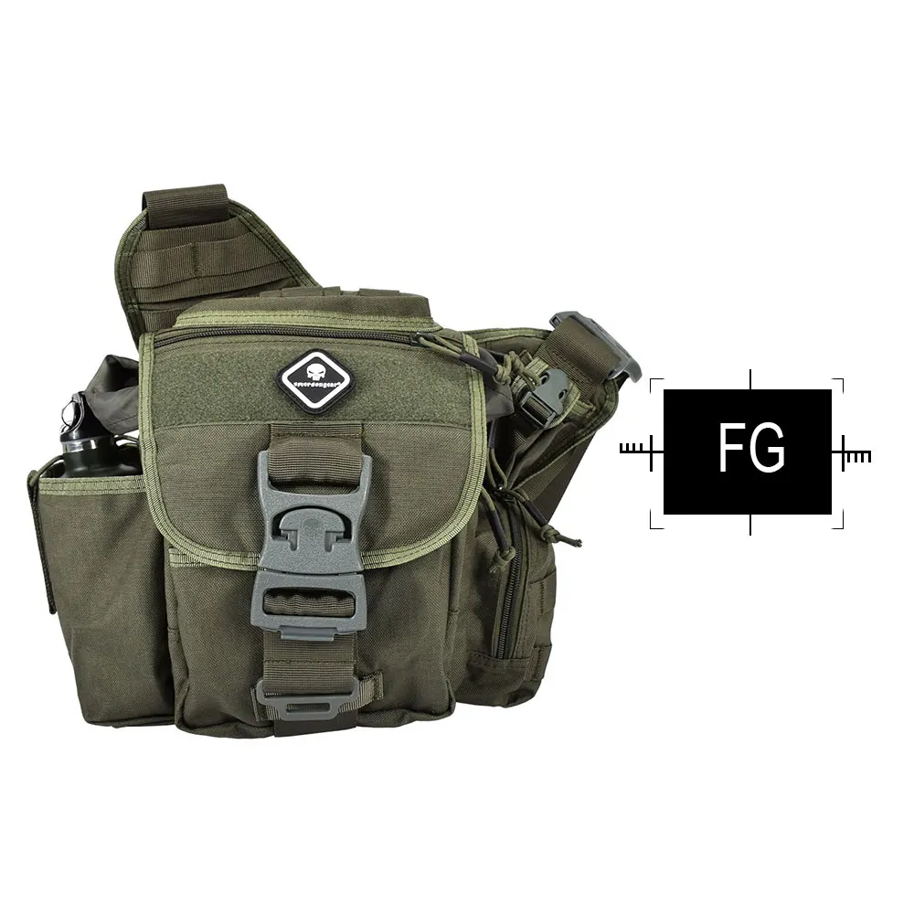 Emerson gear высшего класса EDC Jumbo Versipack тактический слинг пакет Recon сумка на плечо тактическая Шестерня натуральная Multicam 500D лямки