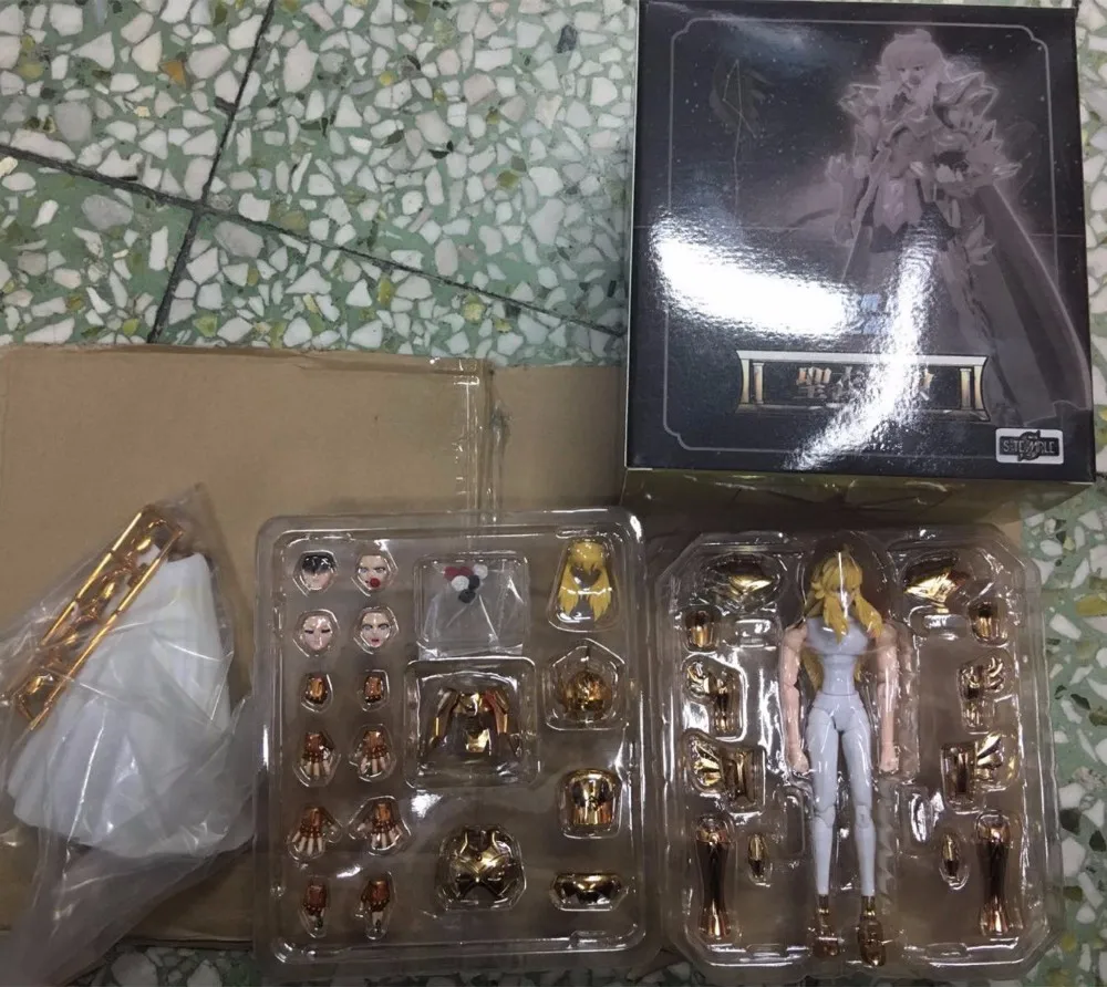 ST S-храм(MC металлический клуб) saint Seiya Ткань Миф EX золото oce рыбы Афродита модель металлическая ткань