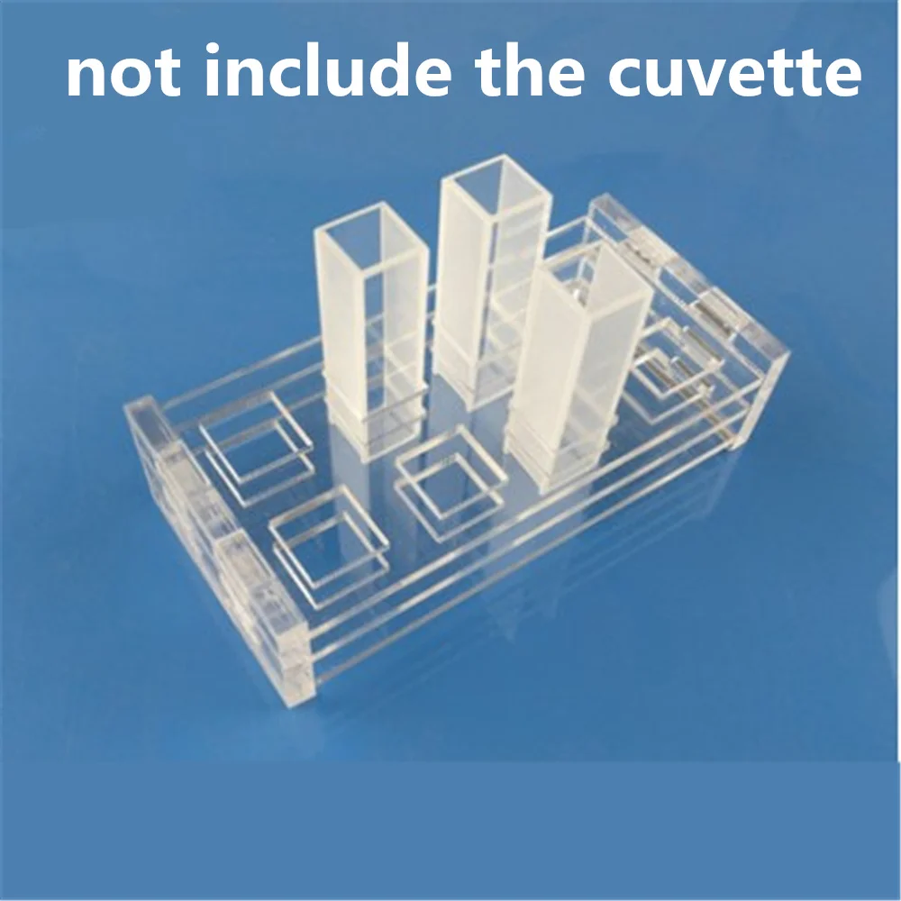 

high quality cuvette stand rack for 10mm quartz cuvette 10 holes