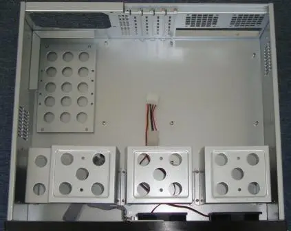 

Aluminum Panel Ultrashort 3U Server Computer Case PC Small Plate DVR L Routing Monitoring A Common Power Supply