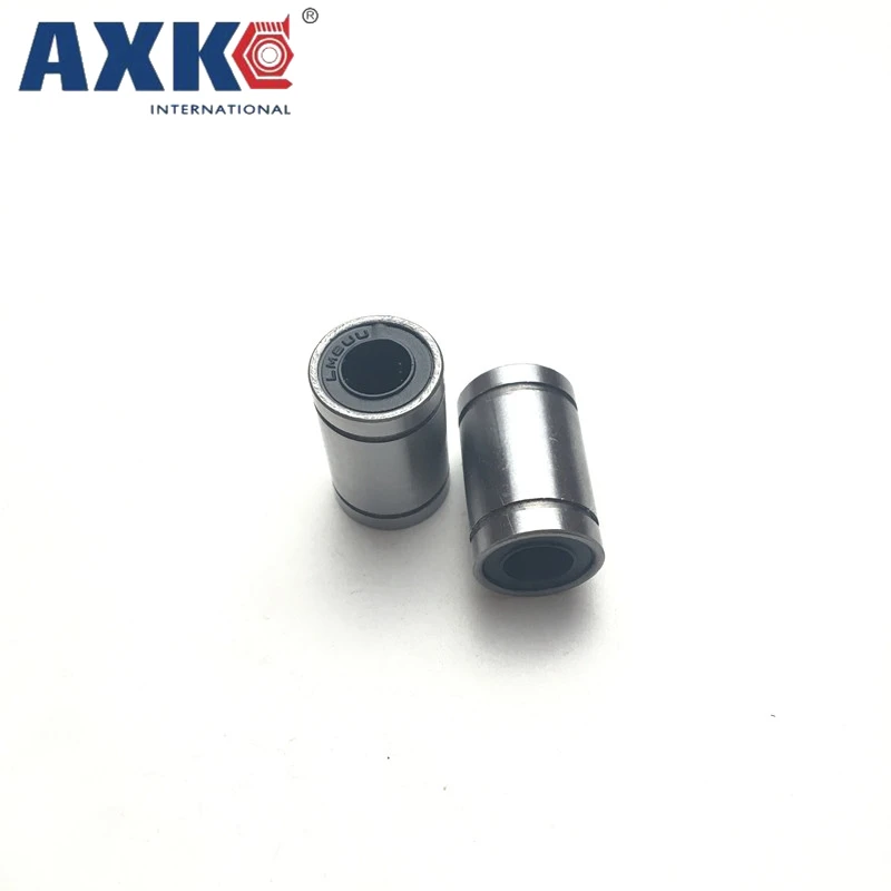AXK 1 шт. линейный шариковый Подшипник Втулка LM8UU LM6UU для 3D принтера углеродистая
