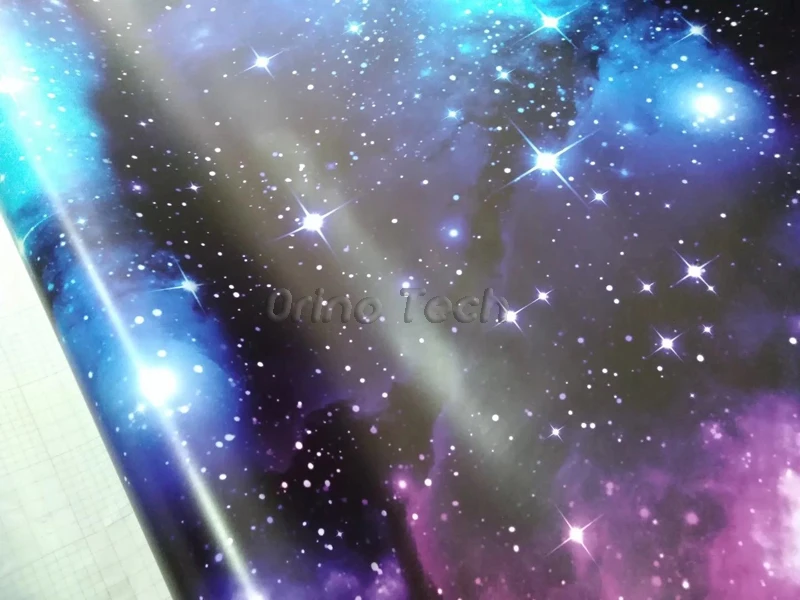 ORINO Stickerbomb Galaxy Глянцевая Обертка пленка Sky Starry Виниловая для мотоцикла автомобиля