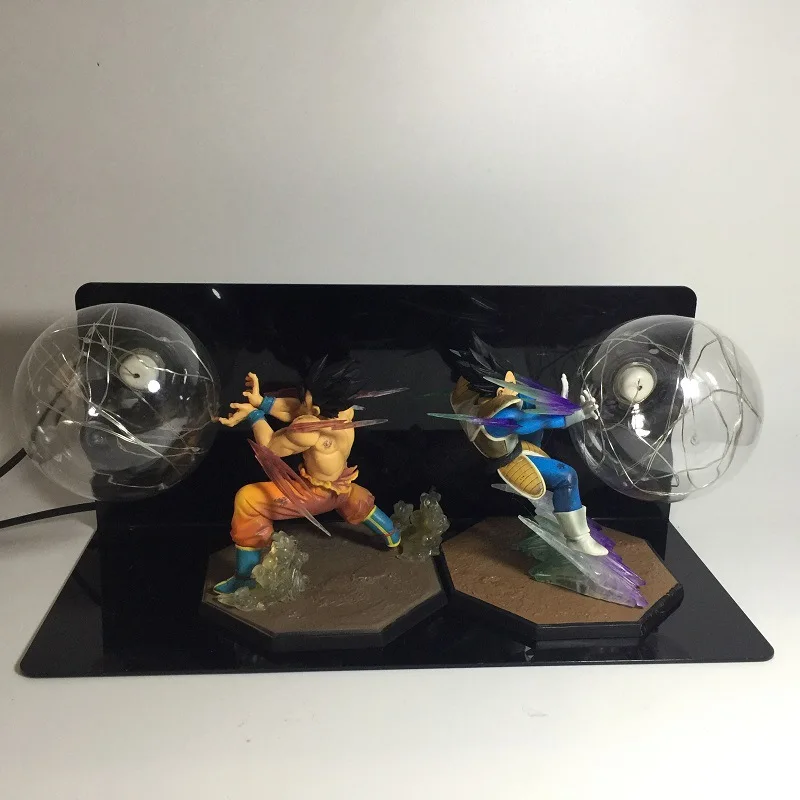 ZXZ аниме Dragon Ball Z Вегета Сон Гоку Супер Saiyan светодиодное освещение творческий