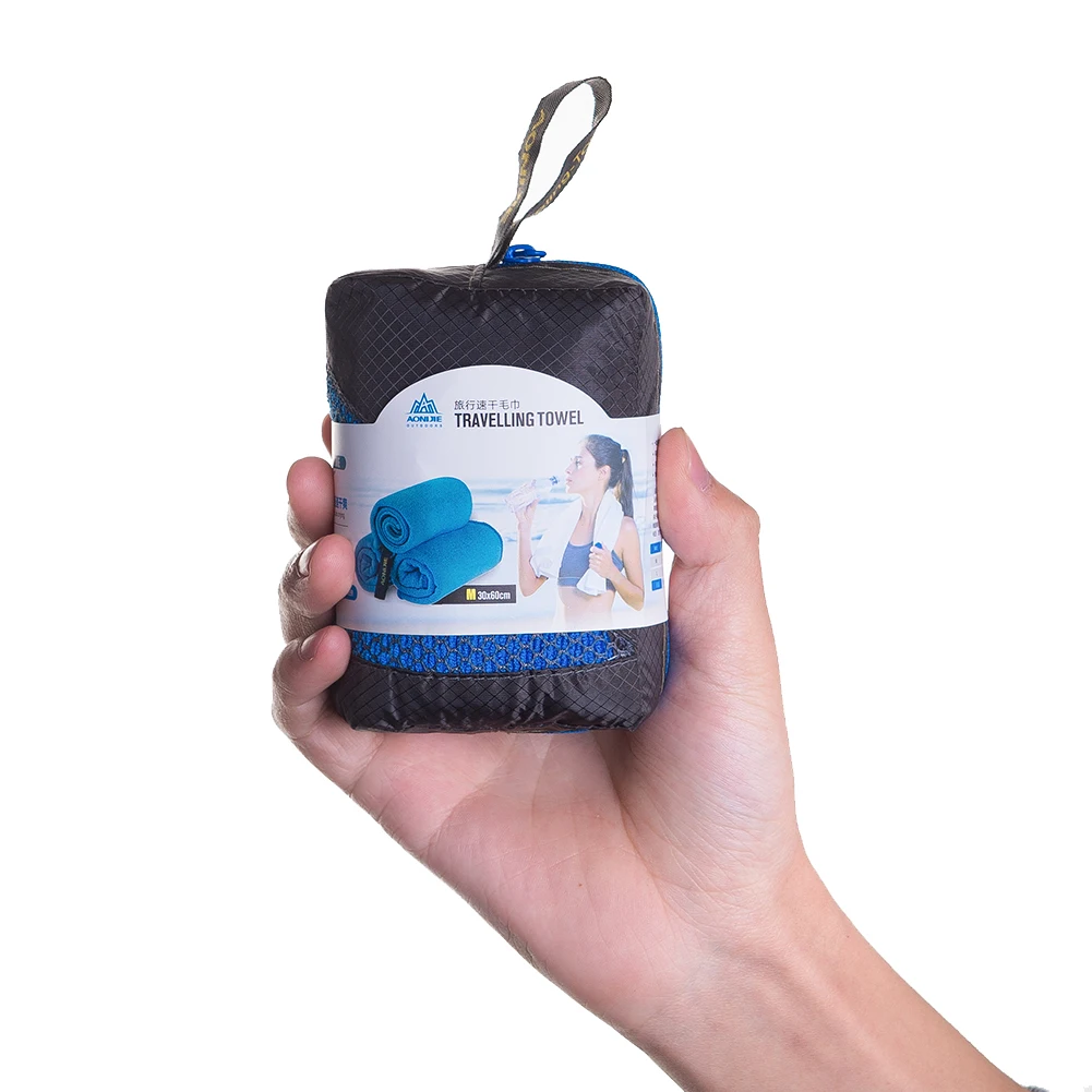Полотенце из микрофибры для спортзала путешествий быстросохнущее|Полотенца