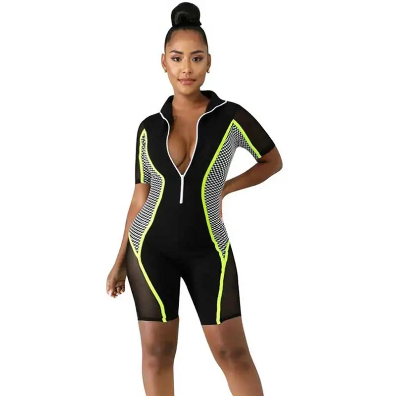 Новое поступление Модный женский комбинезон в клетку с принтом хит продаж