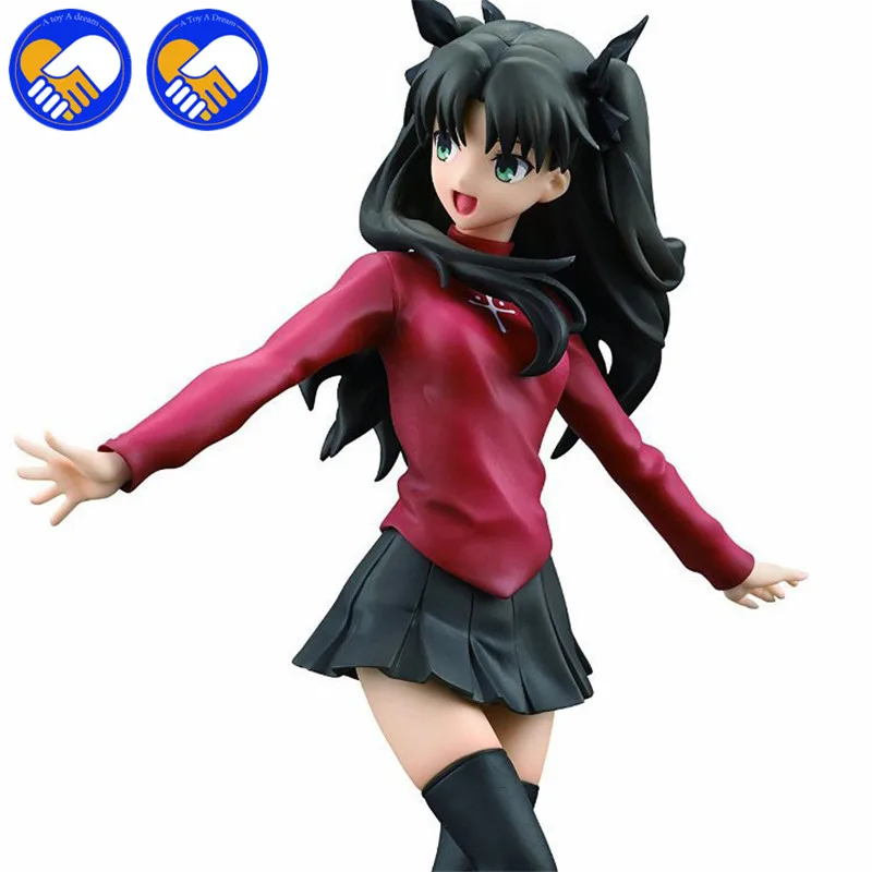 Аниме 18-27 см Ночная SQ Ensaka deuty Fate stay Saber tohsaka Rin ПВХ фигурка модель игрушки Детский