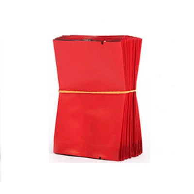 Red Tea Bags 9,5x6 см(3.7x2.4in) для индивидуального чаепития Упаковочные пакеты из алюминиевой фольги тепловой герметик небольшой открытый верх посылка сумка мешок 100 шт./лот - Цвет: Red Tea Bags