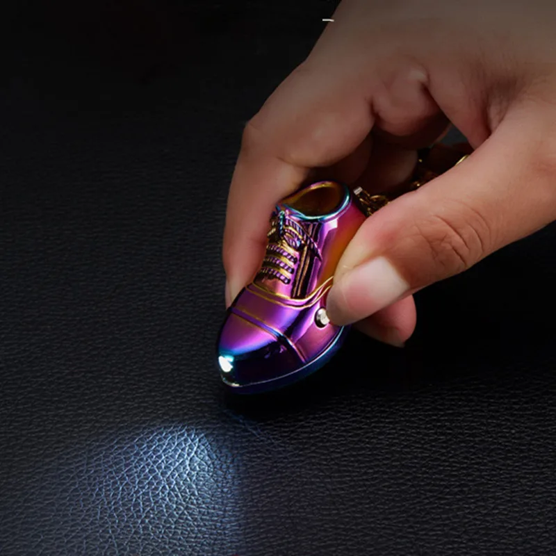 1Pcs Exquisite gifts Usb Cigarette Lighter Car Keychain Key Chain Electric Porte Clef Briquet Electronique | Украшения и