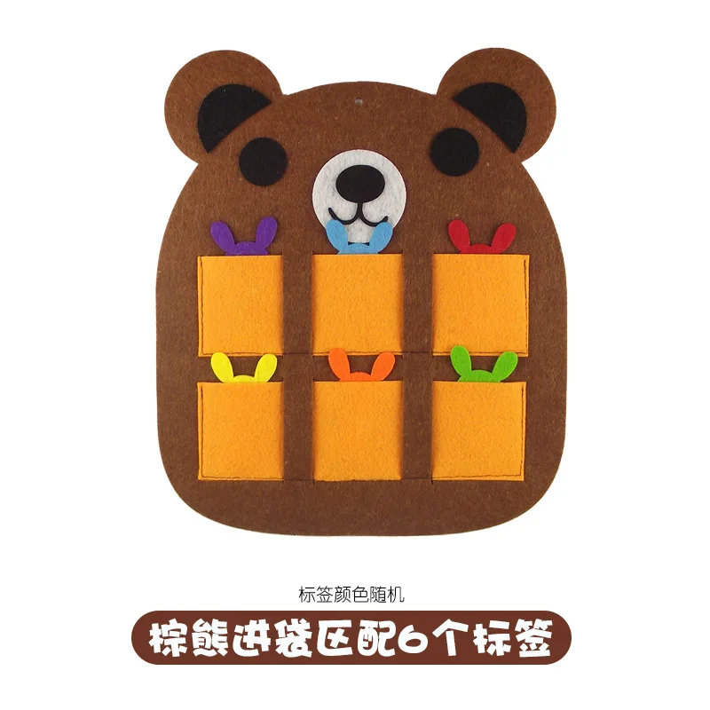 Детские вязаные игрушки для детского сада Обучающие цифровые детские защиты