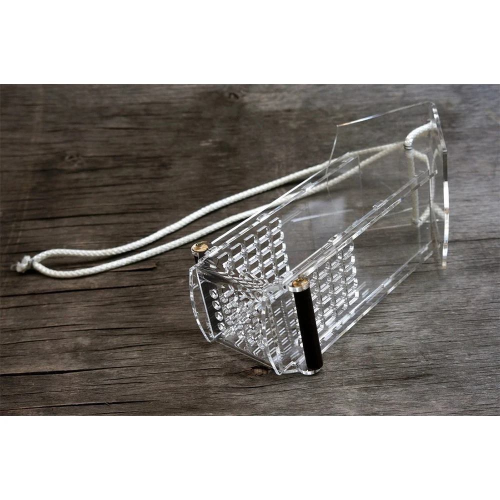 Белка Доказательство кормушка для птиц акриловая маленькая сетчатая гайка