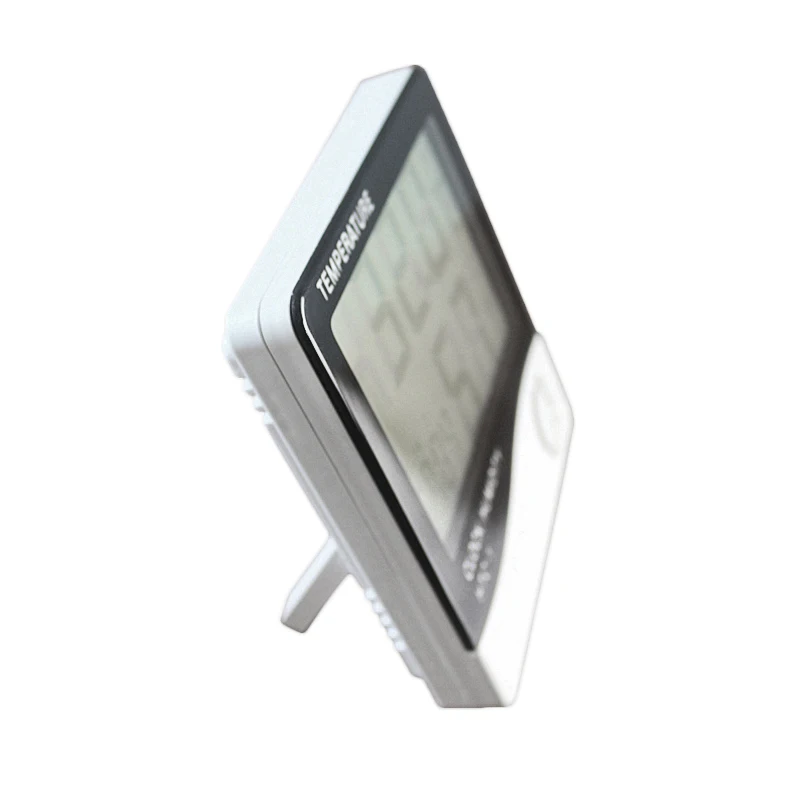 Метеостанция HTC-1/HTC-8 домашний Цифровой термометр гигрометр настенный электронный измеритель температуры и влажности Будильник