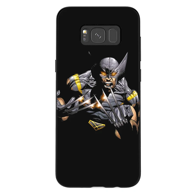 TPU силиконовый чехол для телефона Marvel X Men Samsung GALAXY J6 A3 A5 A30 A10 A40 A50 A70 A7 A8 A9 A6 Plus