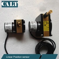 calt custom made 60mm 0 5v voltage output draw wire potentiometer steel wire rope displacement sensor