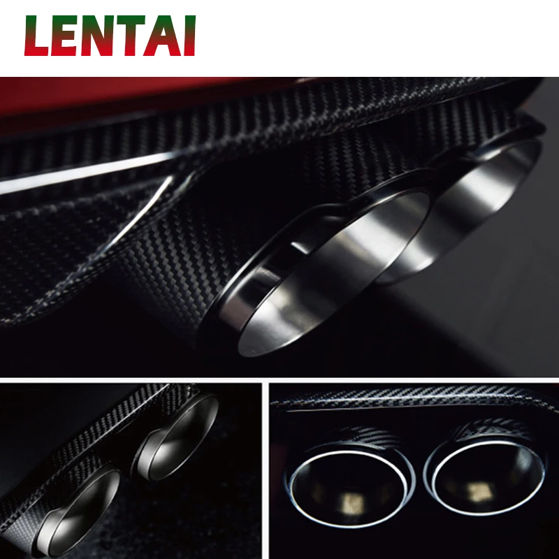 LENTAI Motorsport M производительность углеродное волокно выхлопная труба для