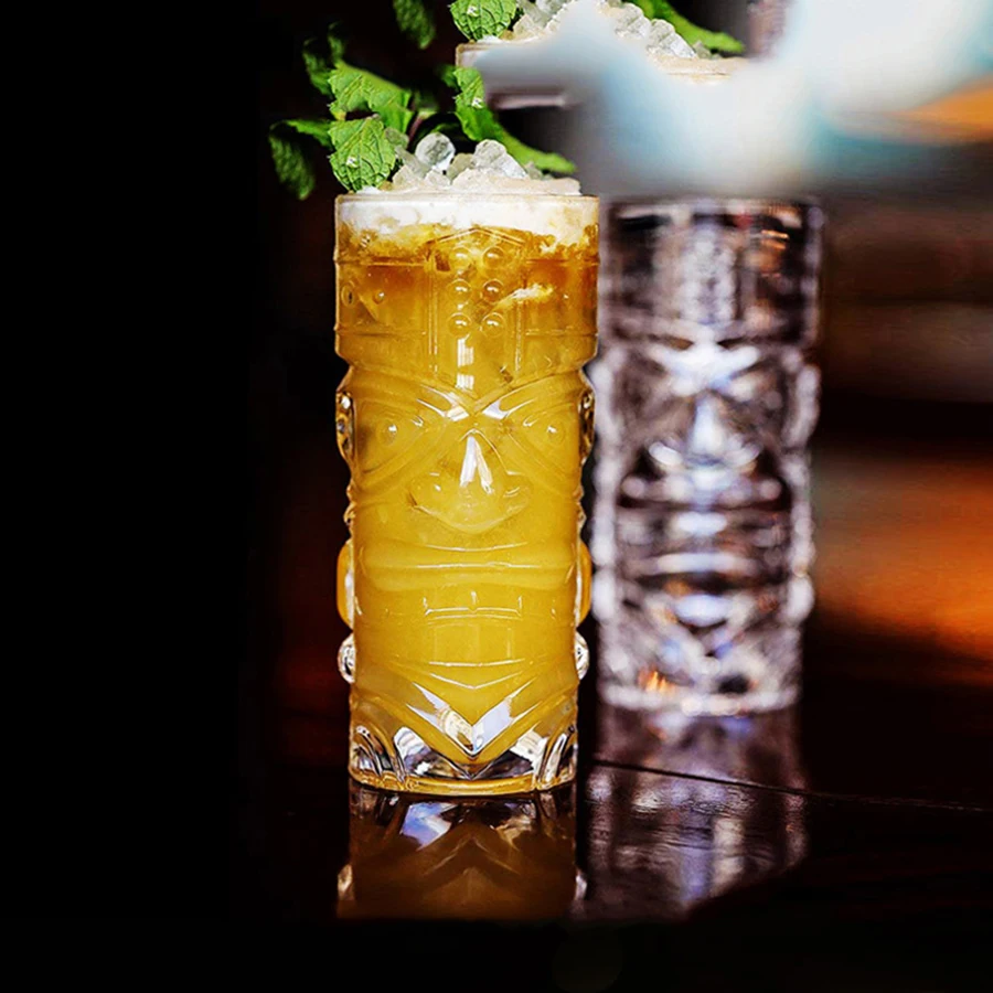 Кружки и кружки для пива Tiki Bar Decoration креативный подарок кофейные с двойными