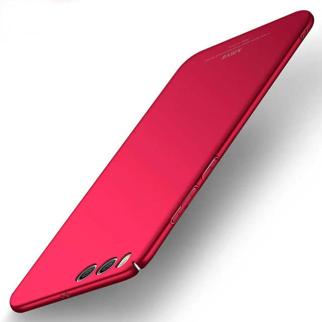 Red Чехол для Xiaomi mi 6 MSVII, Жесткий Чехол из поликарбоната с полной защитой, Ультратонкий матовый чехол для Xiaomi mi 6 mi 6, чехол для телефона s Coque - Цвет: Red