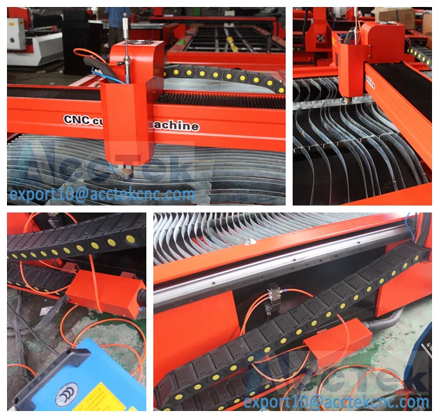 CNC AKP1325 Промышленных Плазменный Резак/Нержавеющая сталь Алюминий Оцинкованной