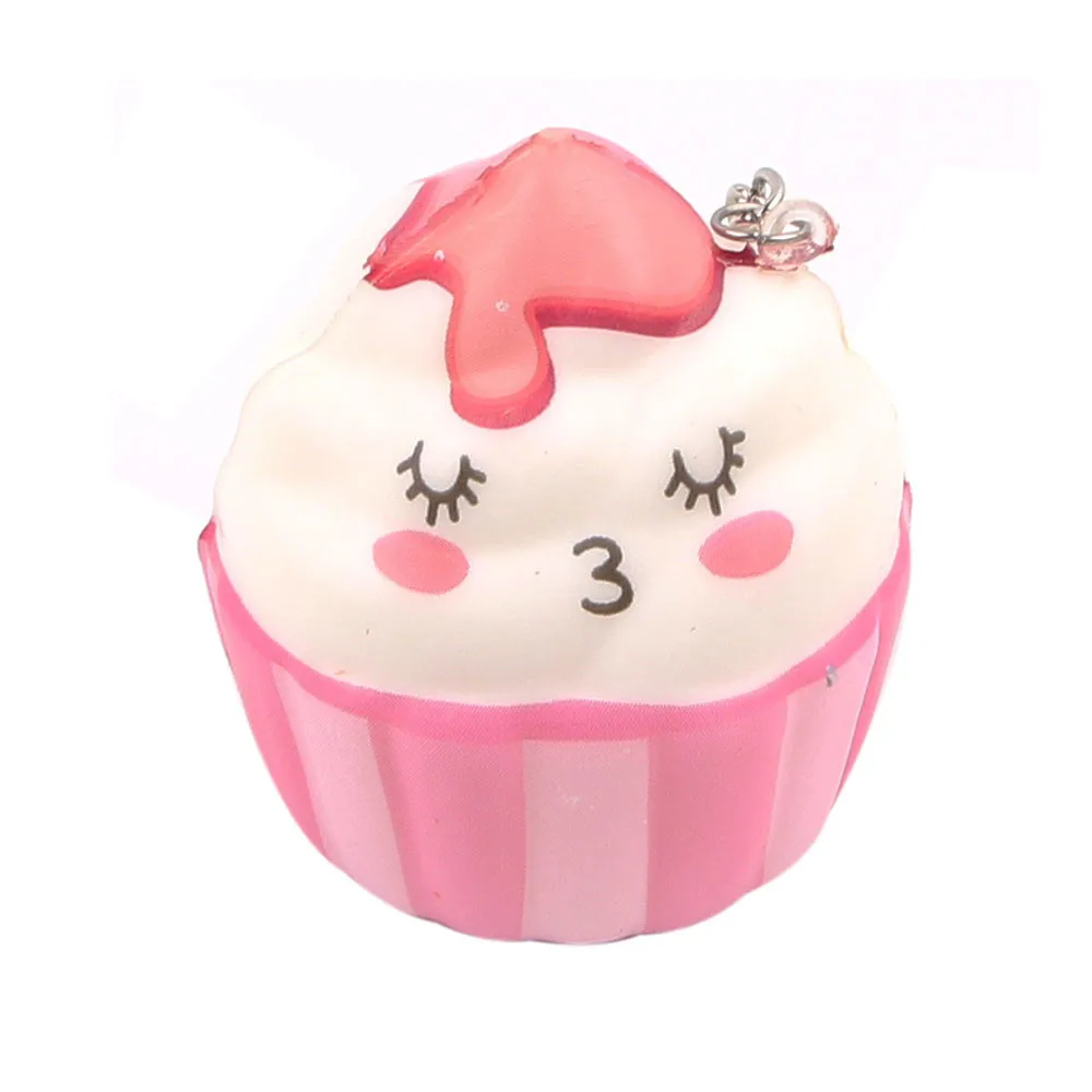 Милый брелок для снятия стресса с мороженым очень медленная игрушка Забавная