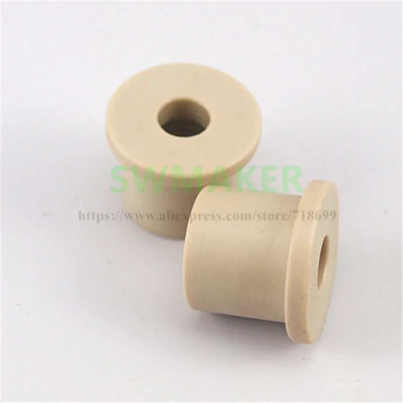 

1pcs Budasch nozzle PEEK isolator v 2.0 M10 threaded Germany PEEK material 3D printer accessory top quality free shipping