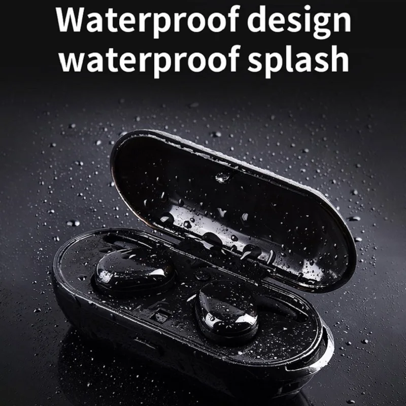 T2C TWS Wireless Mini Bluetooth Earphone For Xiaomi Huawei Mobile Stereo Earbud Sport Headphone With Mic Portable Charging Box |