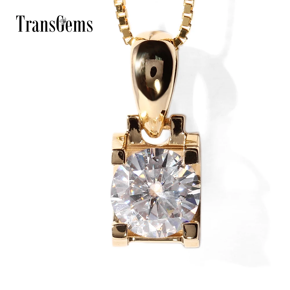 Женское колье Косынка с подвеской 18 К желтое золото 1 карат 6 5 мм|necklace 18k|necklace