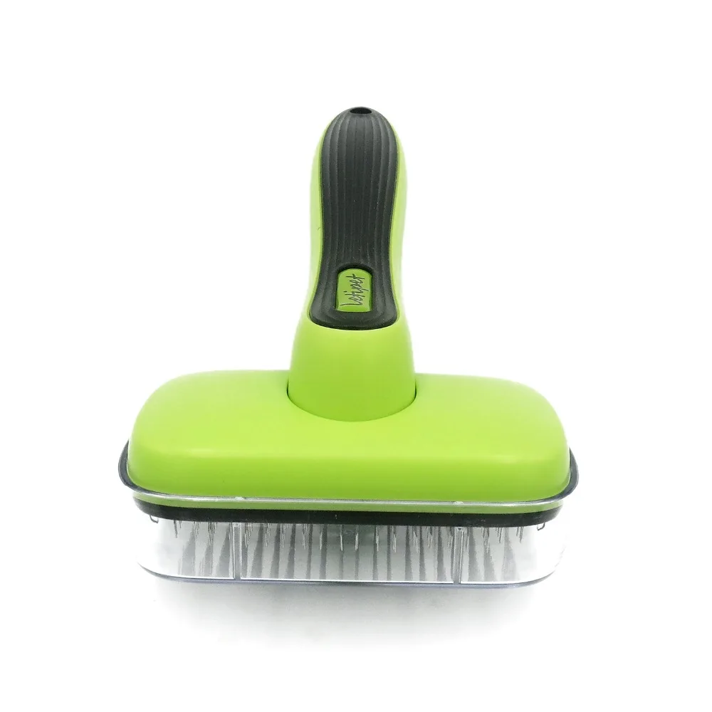 Самоочищающаяся щетка для домашних животных эффективно уменьшает выпадение на