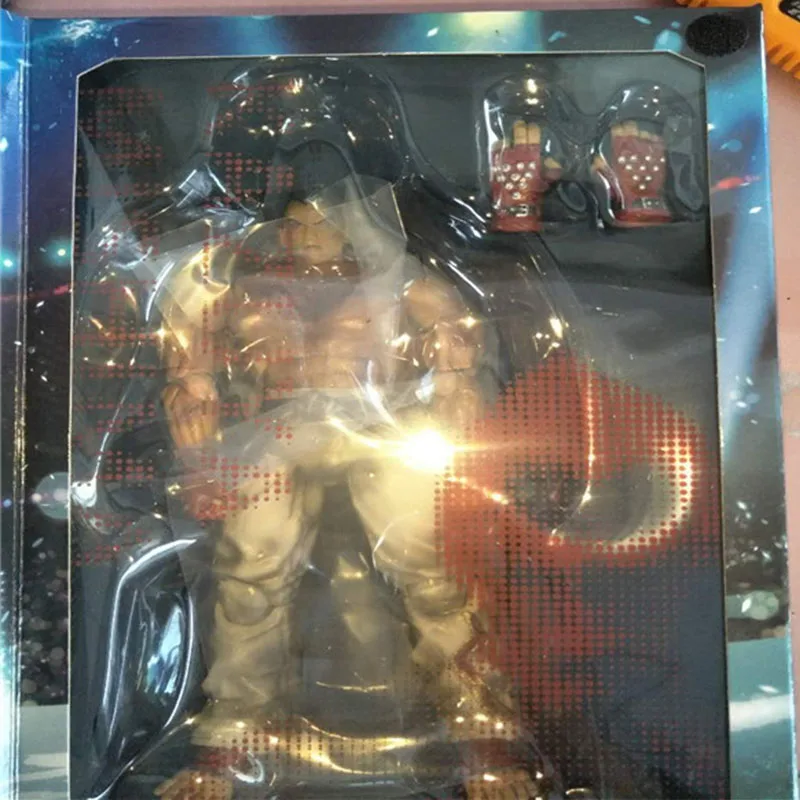 25 см Tekken 2 KAZUYA MISHIMA ПВХ экшн фигурка PLAY ARTS KAI Fight Technology игра подвижная модель