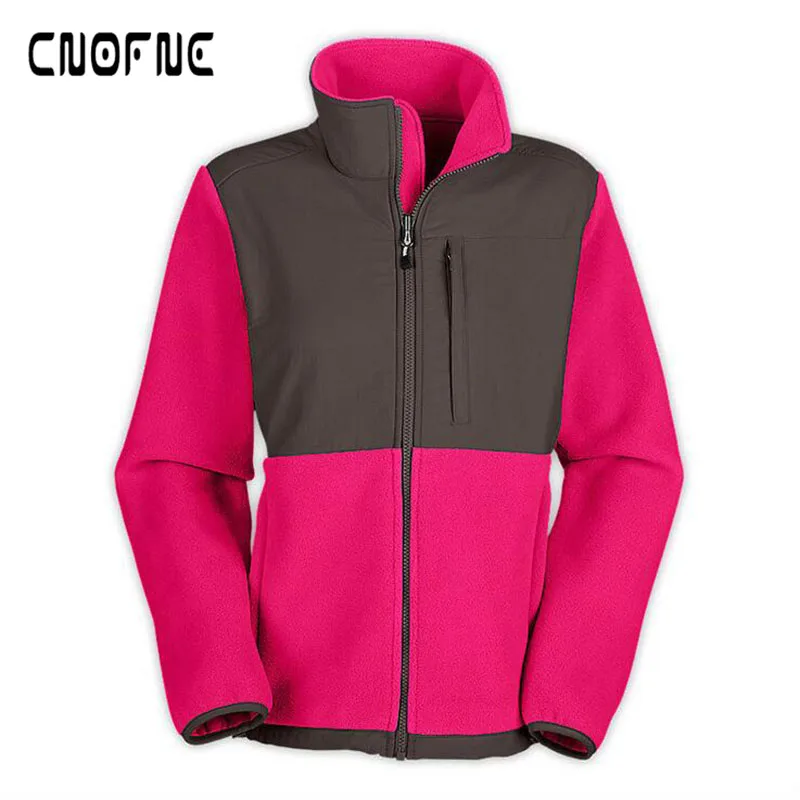 

Outdoor windproof warm WOMEN HOODIES Stitching sweatshirt WOMAN'S Hooded moletom hoodie clothes sudadera mujer WOMEN COAT pink