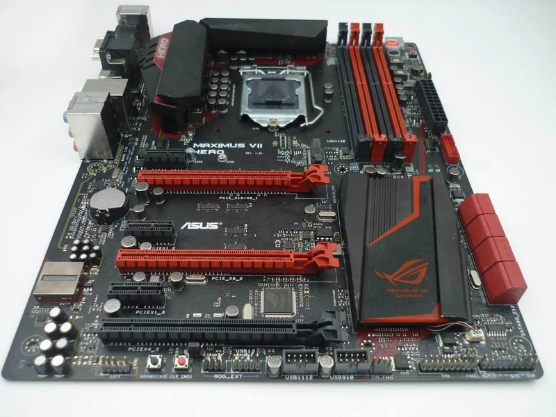 Asus MAXIMUS VII HERO DDR3 LGA 1150 Z97 рабочего Материнская плата для I3 I5 I7 USB2.0 USB3.0 материнская плата