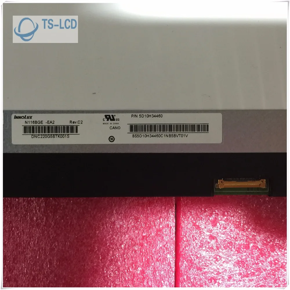 Качество качества A + оригинал b116xtn1.0 ЖК-дисплей с диагональю 11 6 дюйма гарантия 12