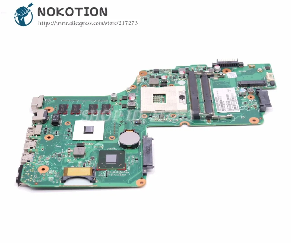NOKOTION для Toshiba Satellite C50 C50-A материнская плата ноутбука V000325010 DB10FG-6050A2557401-MB-A02 HM76 DDR3 GT710M