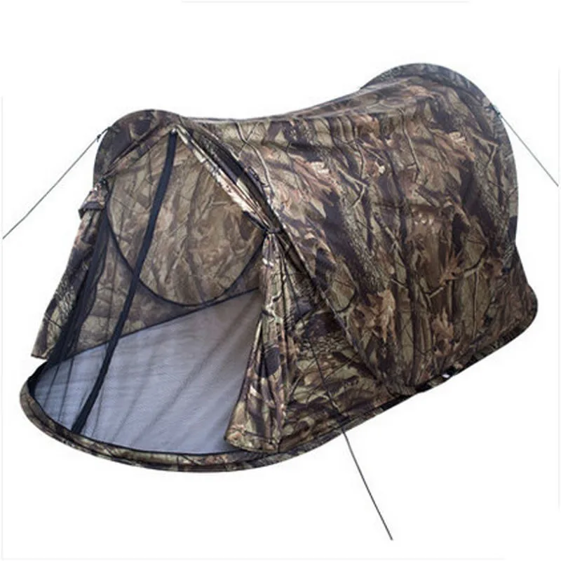

Ultralight Throwing Pop Up Tent Outdoor Automatic Tent Camouflage Portable Hiking Camping Fishing Tent Waterproof 1-2 Person
