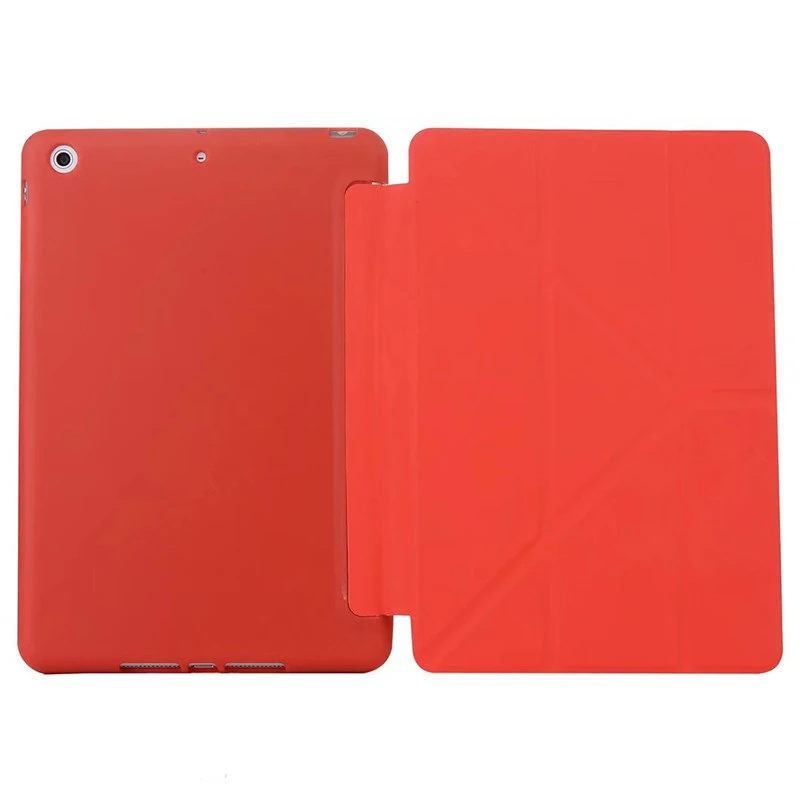 Флип Smart Cover для iPad mini 4 ультра тонкий кожаный чехол ПУ + силиконовый Apple Tablet Дело