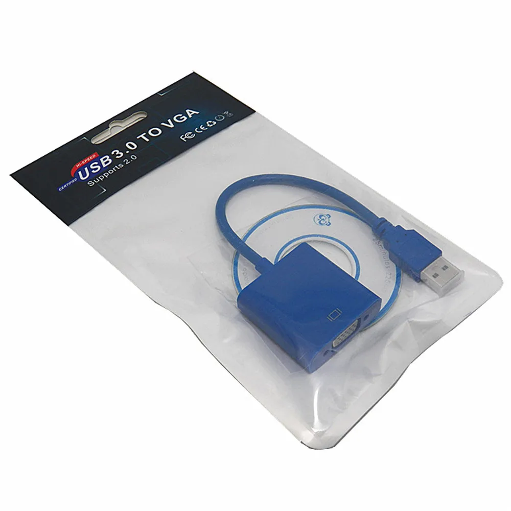 USB 3, 0  VGA -