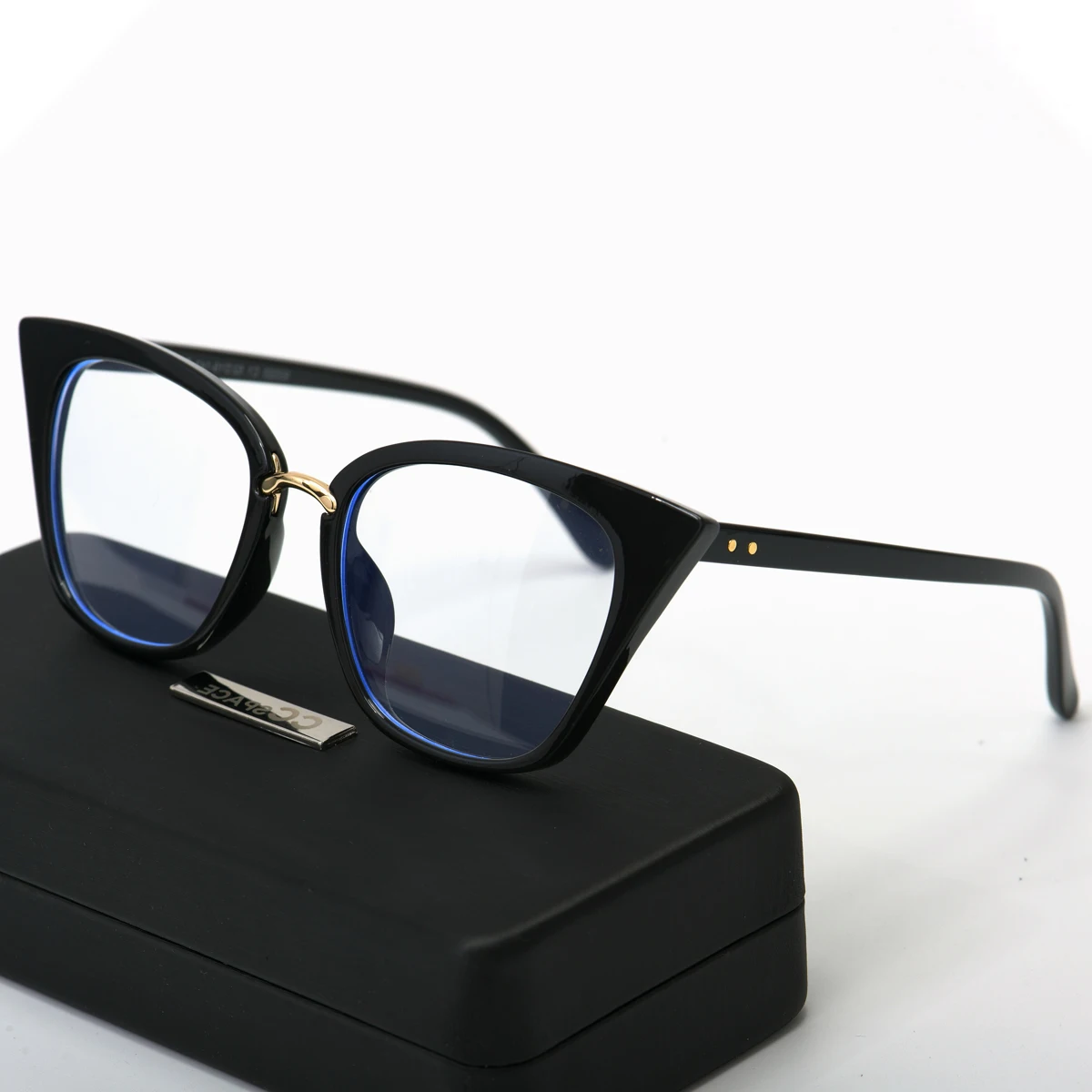 TR90 анти синий светильник оправа для очков кошачий глаз женские оптические модные