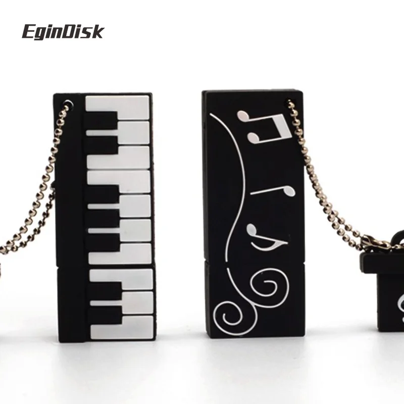 Мультфильм Usb пианино клавиатуры Stick музыкальных инструментов FlashDrive 8 gb 16 ГБ 32 64