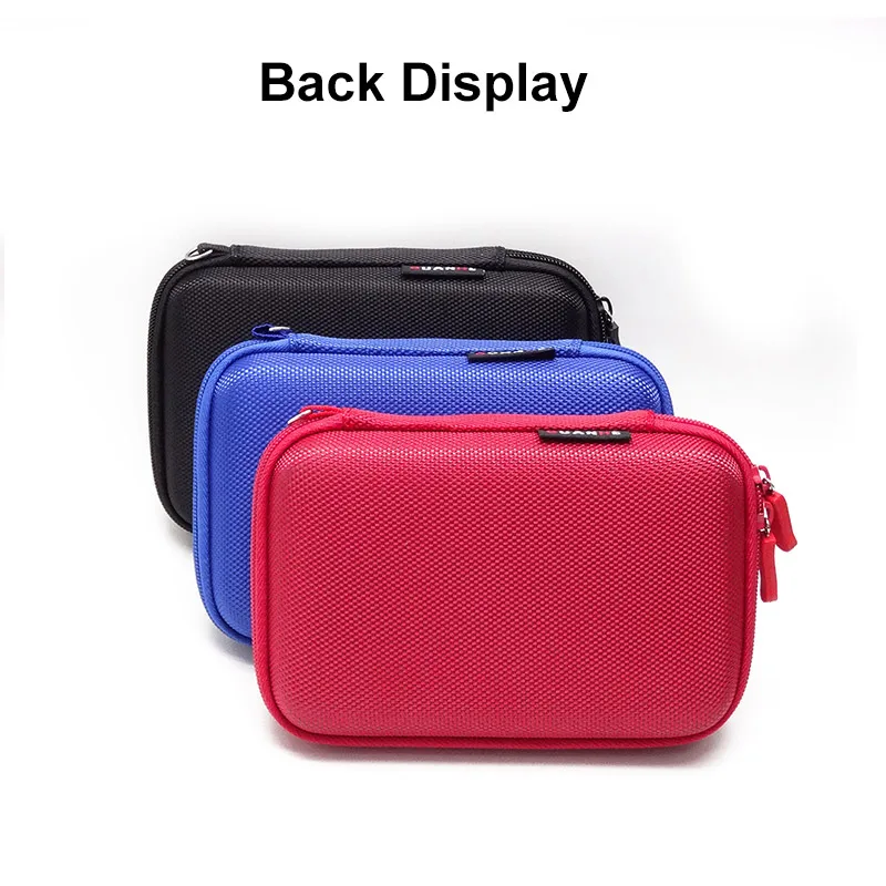 100% Оригинальный Мощность банк чехол сумка жесткий Коробка для 2 5 диск USB кабель