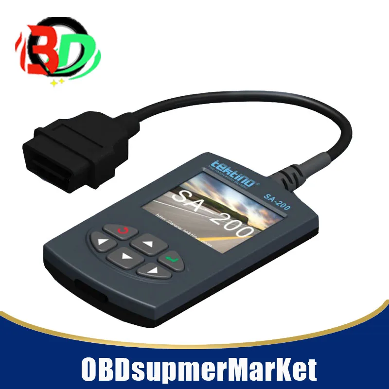 Tektnio SA 200 автомобиля код читателя Цвет экран Поддержка всех OBDII/EOBD JOBD протоколы