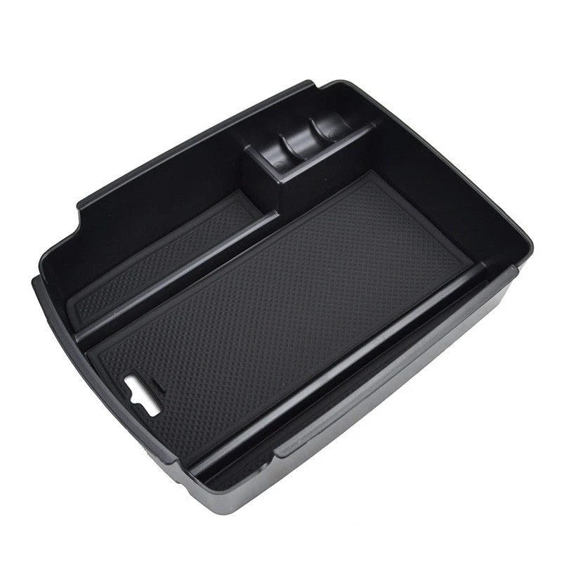 Black Auto Car Armrest Storage Boxes Accessories Fit For Kia Sportage 2017 Center Console Bin Tray Box | Автомобили и мотоциклы