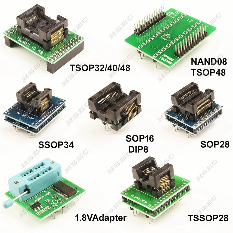XGecu оригинальная последняя версия TL866ii Плюс Программатор+ 23 адаптера SOP8 IC clipreplate MiniPro TL866CS TL866A универсальный программатор