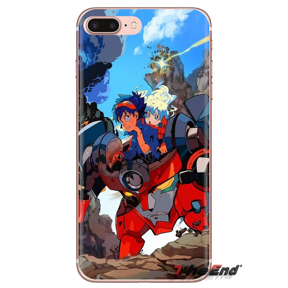 Аниме Tengen toppa gurren lagann для Samsung Galaxy S3 S4 S5 Mini S6 S7 Edge S8 S9 S10 Plus Note 3 4 5 8 9 силиконовые чехлы